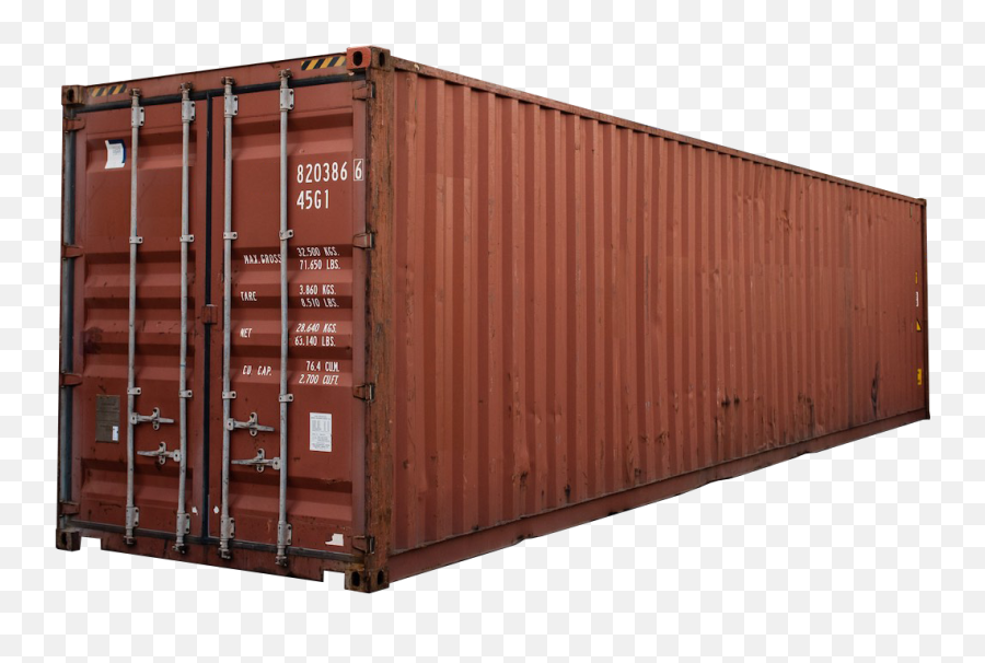 40ft High Cube Cargo Worthy Shipping - Shipping Container Png,Container Png