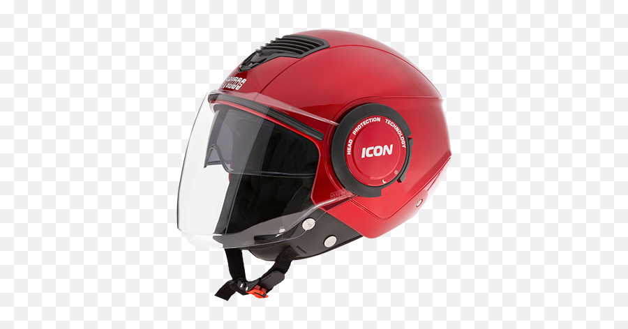 Open Face Motorcycle Bike Two - Wheeler Riding Helmets For Studds Icon Helmet Png,Icon Helmet Face Shield