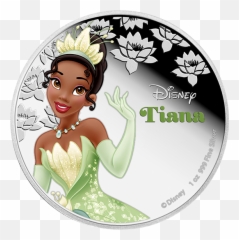 1 Oz Pure Silver Coin U2013 Disney Princess Tiana 2016 The - Tiana Princess And The Frog Png,Tiana Png