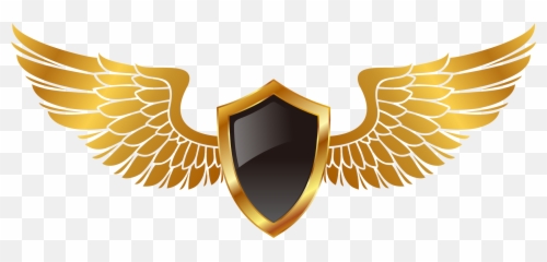 Playerunknowns Gold Painted Cross Hand - Gold Wing Vector Png,Gold Wings Png