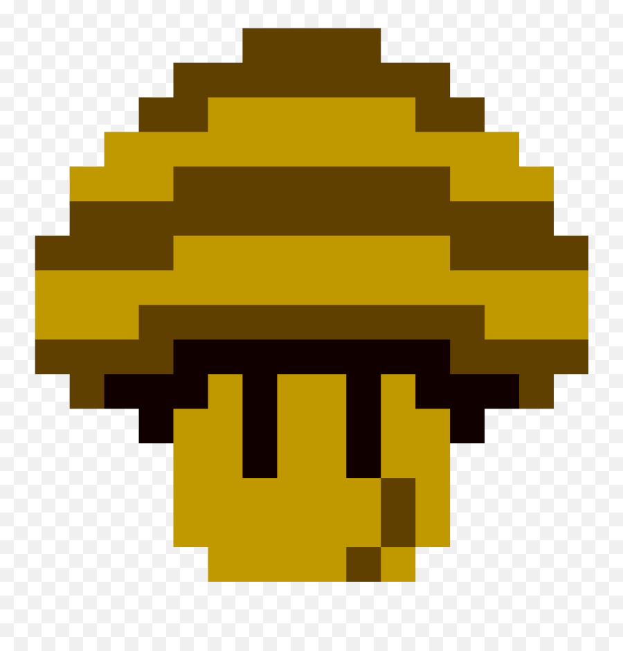 Pixilart - Bee Mushroom From Super Mario Galaxy Nesstyle Super Mario Bros 3 Buzzy Beetle Png,Super Mario Galaxy Logo