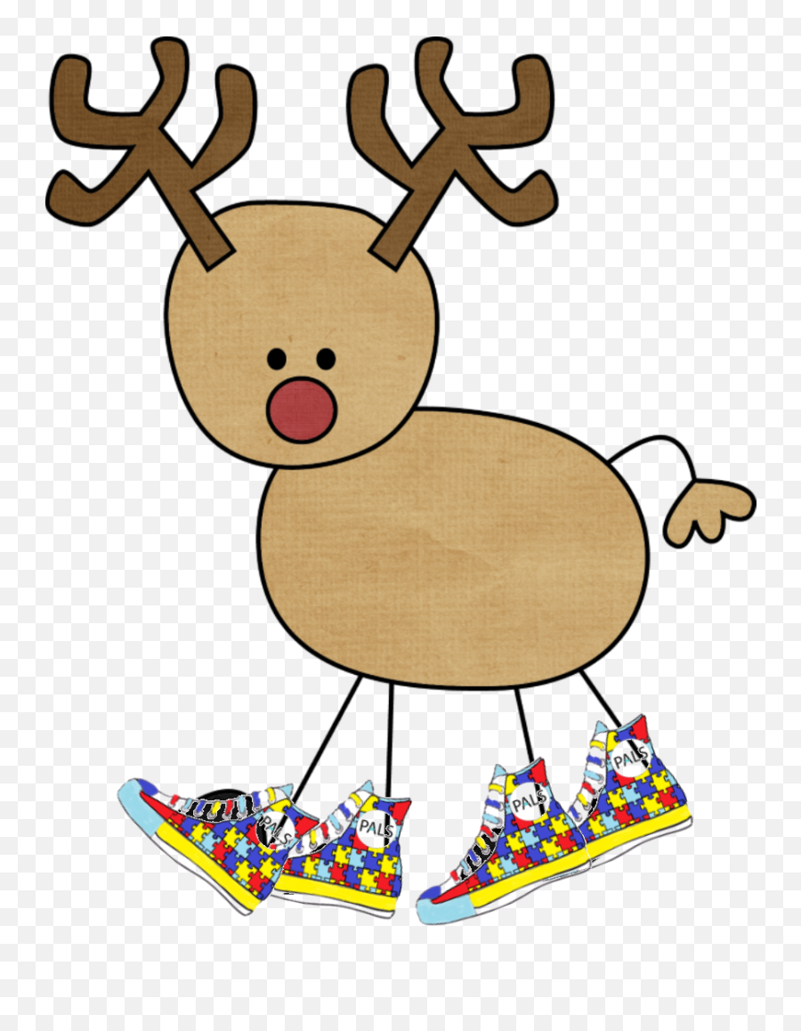 Reindeer Drawing Png - Reindeer Drawing For Kids,Reindeer Clipart Png