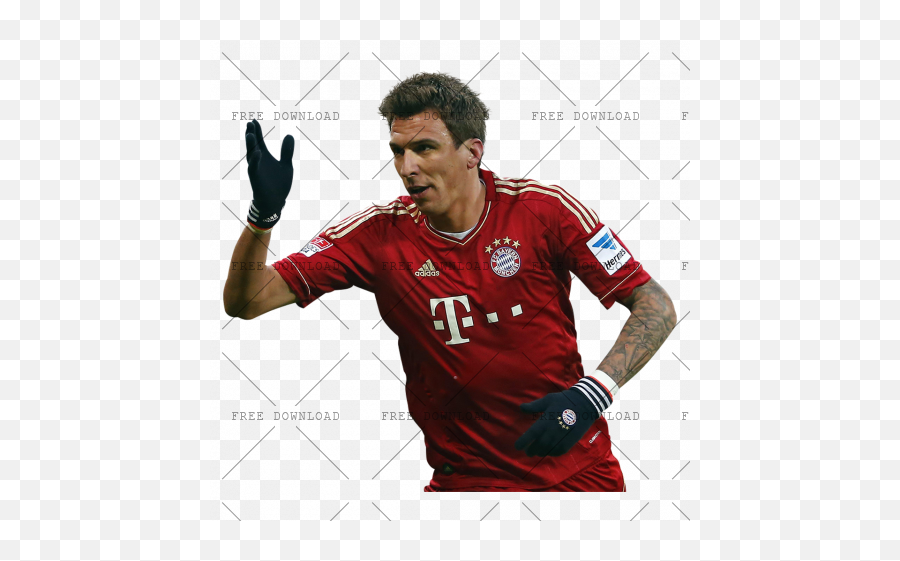 Mario Mandzukic Am Png Image With - Soccer Player,Mario Transparent Background