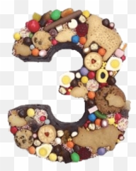 Spiderman Number 4 Cake Transparent Png - Stickpng Number Cakes With Sweets,Cake Clipart Png