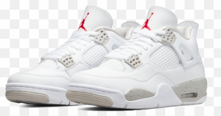 Air Jordan 4 Retro - White Oreo MENS png
