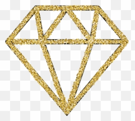 Diamond Glitter Gold 289328696039211 By Qalamidesign - Ruby Icon png