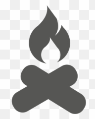 Camp Fire Icon - Transparent PNG u0026 SVG vector file Imagen De Campamento Png