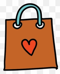 Shopping Bag Icon Doodle Style Png
