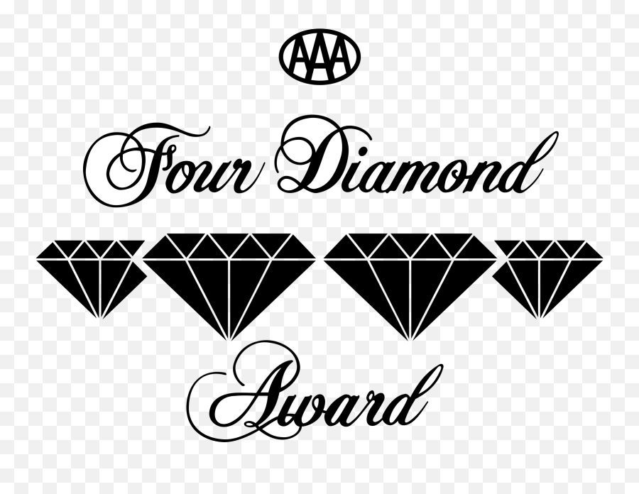 Aaa 4 Diamond Service Logo Png - Aaa Five Diamond Award,Diamond Transparent