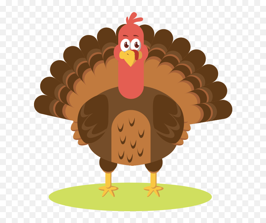 Happy Thanksgiving Clip Art - Thanksgiving Turkey Clip Art Png,Turkey Clipart Transparent Background