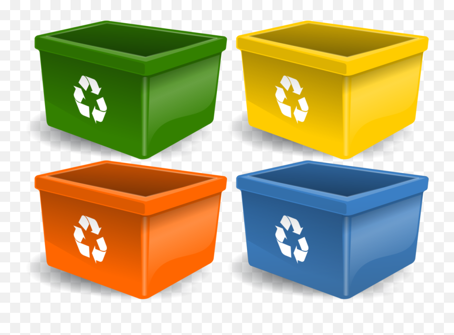 Waste Containmentrecyclingrecycling Bin Png Clipart - Cartoon Recycling Bin,Recycle Bin Png