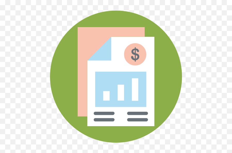Balance Bill Document Paper Tax Sheet Icon - Circle Png,Tax Png