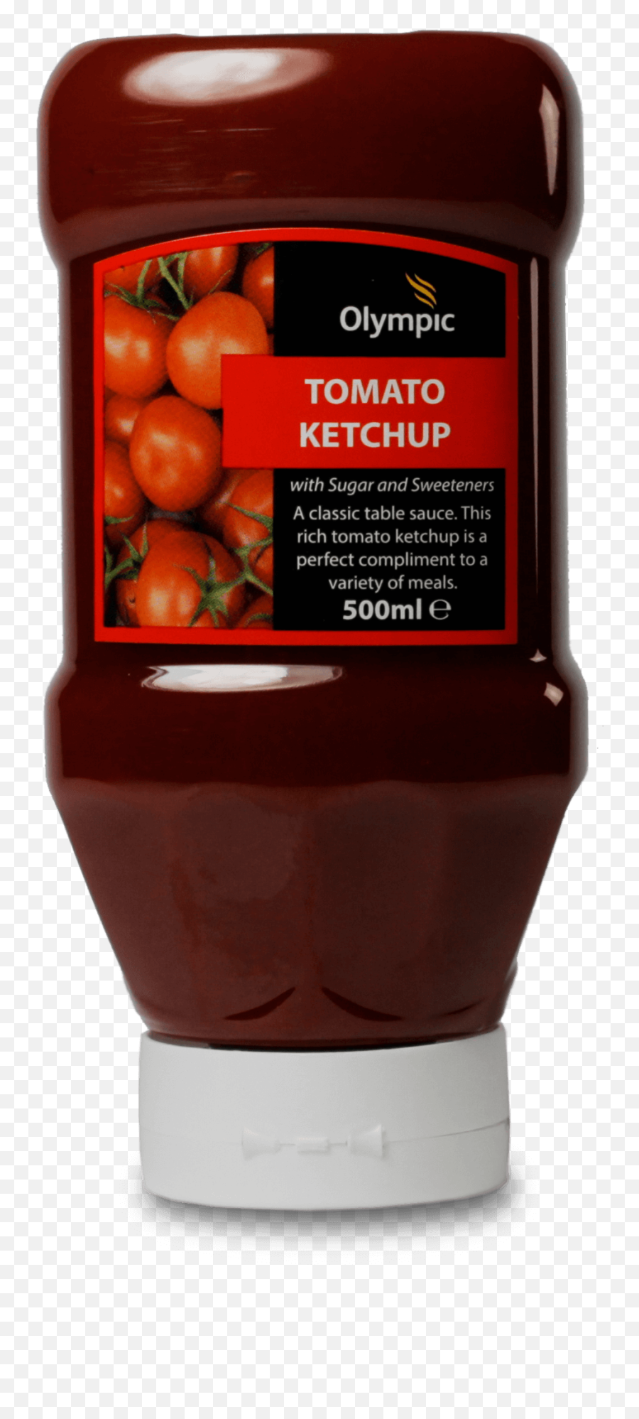 Olympic Tomato Ketchup 12x500ml Pet Bottle - Olympic Foods Natural Foods Png,Ketchup Bottle Png