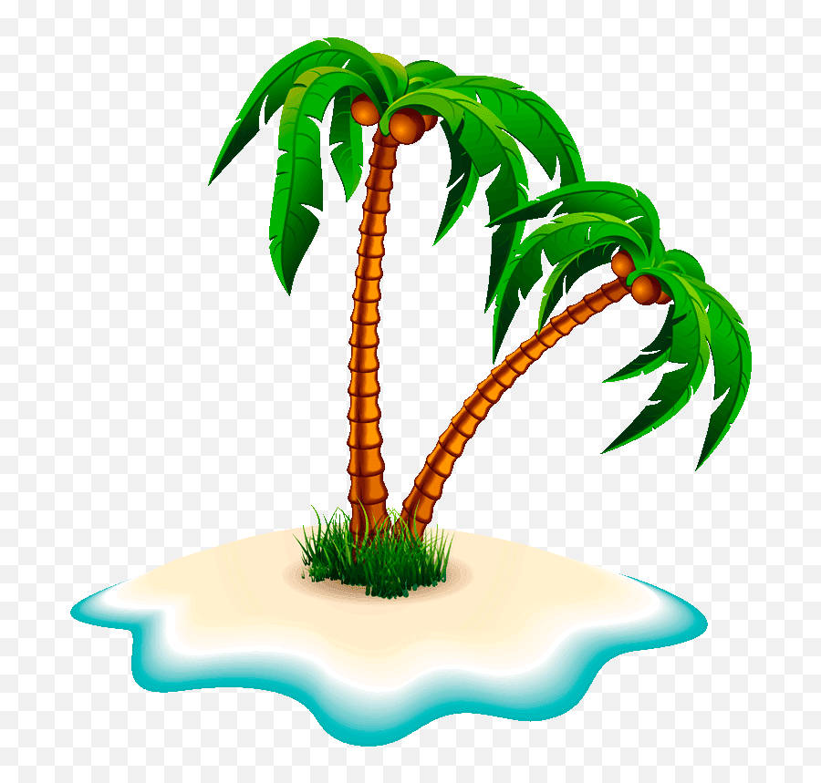 Download Clipart Png Coconut Tree - Clip Art Png Image With Coconut Tree Clipart Transparent,Tree Clipart Transparent Background