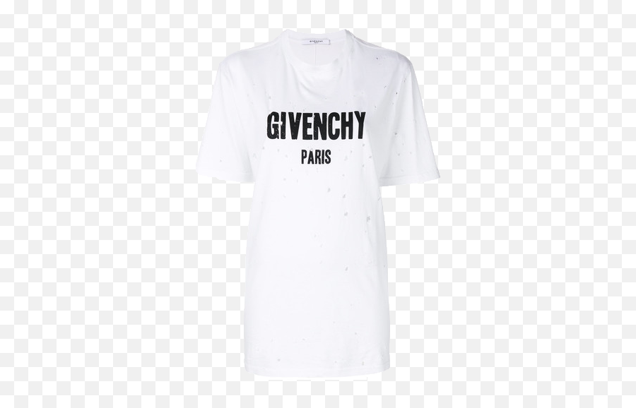 Download Distressed Logo Print T Png Givenchy