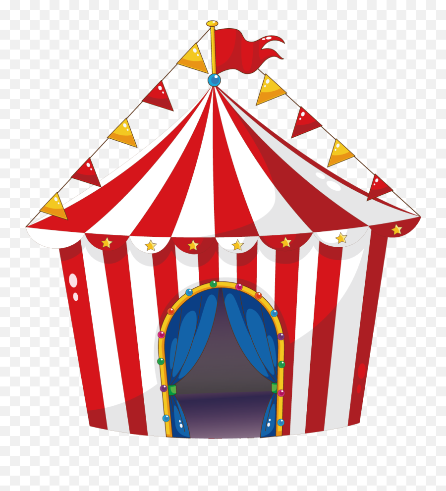 Tent Circus Carnival Illustration - Circus Carnival Tent Png,Circus Png