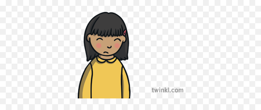 Sad Girl Upset Tidy Up Time Look What I Can Do Twinkl Life - Cartoon Png,Sad Girl Png