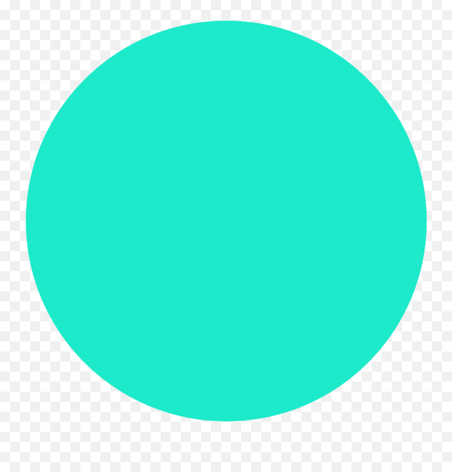 Teal - Light Blue Dot Transparent Background Png,Circle Transparent Background