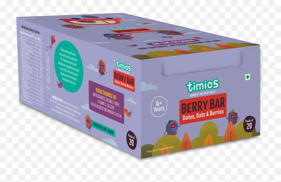 Kids Health Bar - Timios Berry Bar Healthy Snack For Kids Energy Bar Png,Health Bar Png