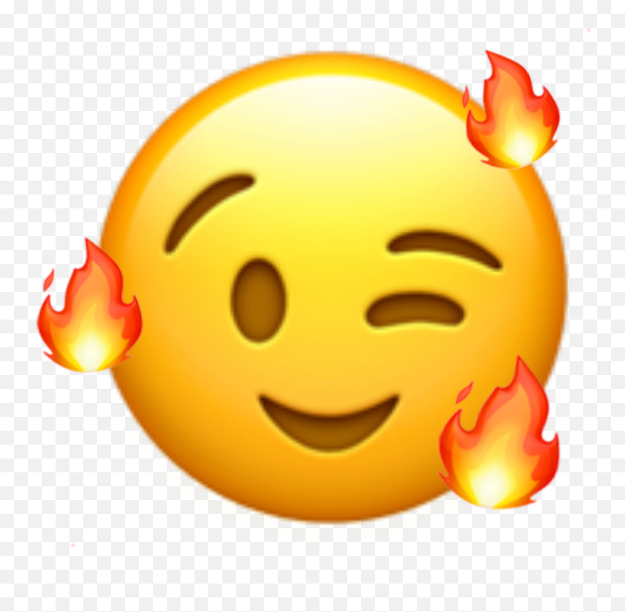 Fire Emoji Emojis Aesthetic Overlay Png Transparent