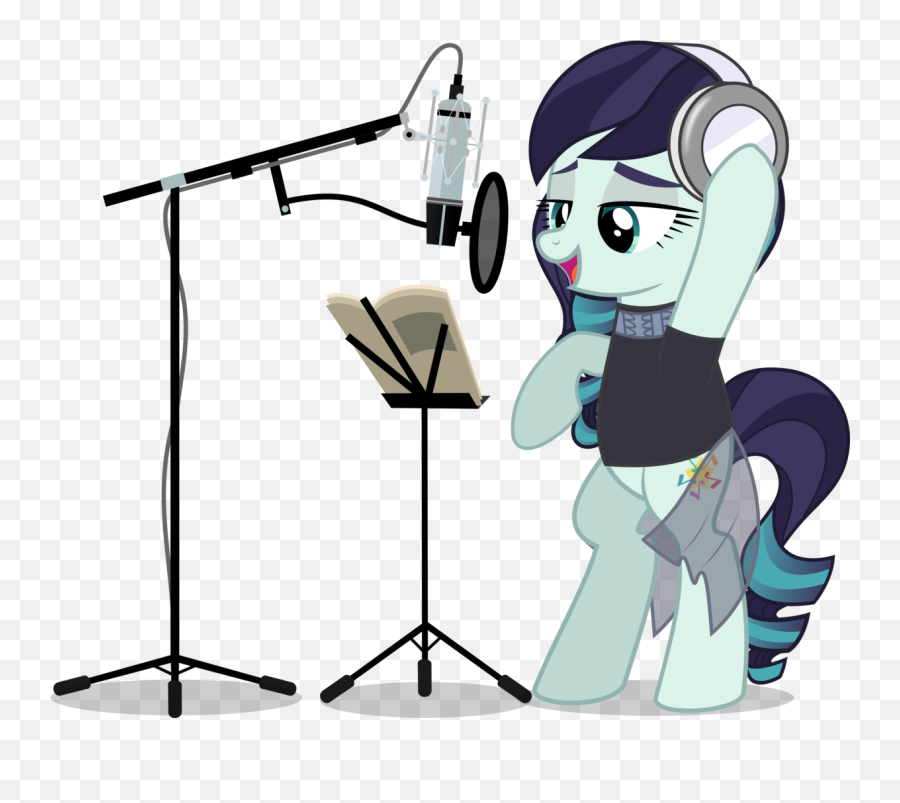 Microphone Png Clipart - Cartoon Microphone Stand Png Hd,Microphone Png