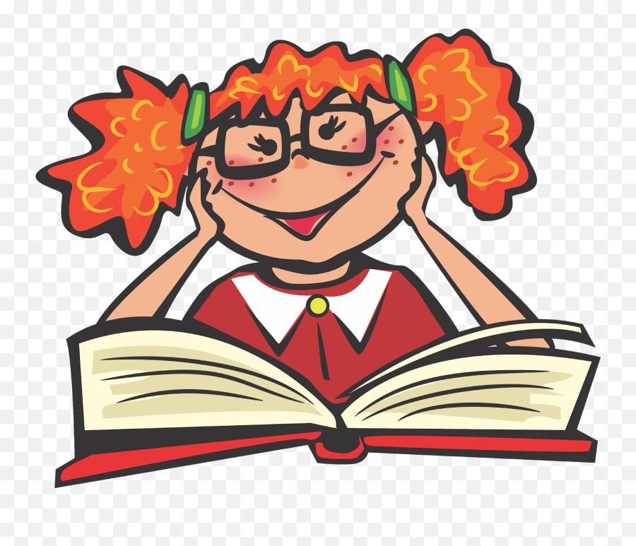 Download Hd School Students Vector Student Books - Cliparts Of Girl Studying Png,Studying Png