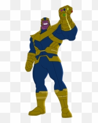 Thanos Png - Thanos Cartoon,Thanos Glove Png