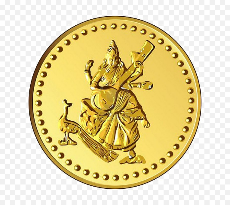 Indian Gold Coin Png Clipart - Basilica Of The National Shrine Of The Assumption Of The Blessed Virgin Mary,Gold Coins Png
