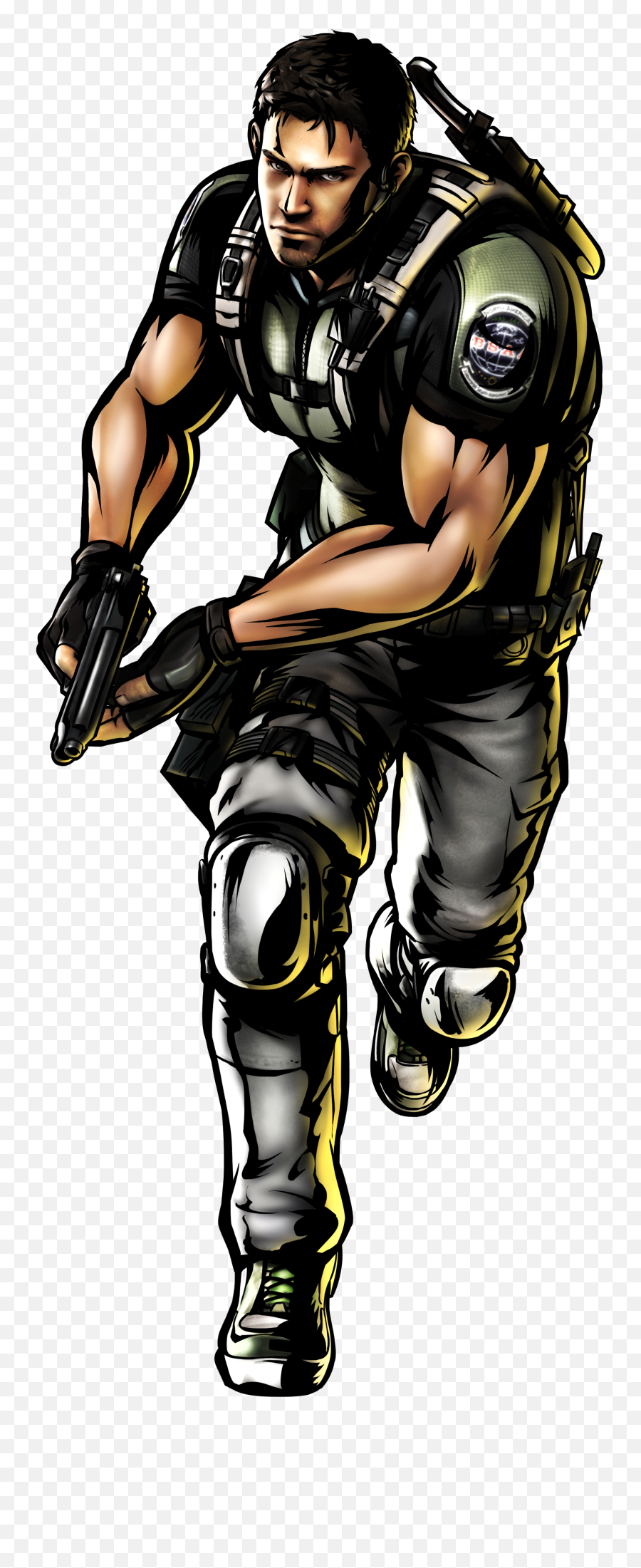 Chris Redfield Evil And 4 - Chris Redfield Resident Evil 5 Art Png,Chris Redfield Png