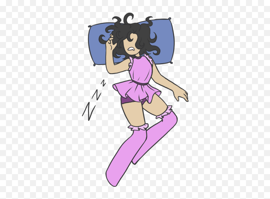 How To Write A Character Falling Asleep - Cartoon Png,Person Falling Png