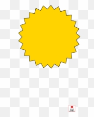 Yellow Starburst Png 3 Image - Callout Transparent