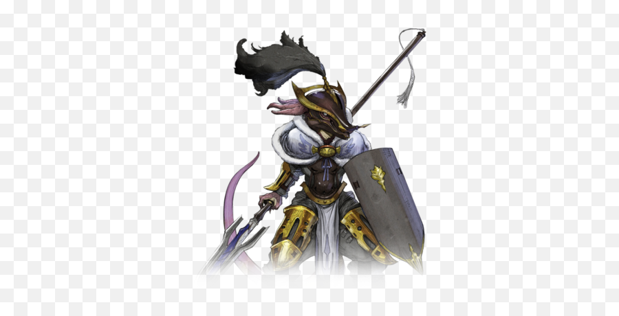 Lizardfolk Hero - Lizard Folk Spear Png,Hero Png