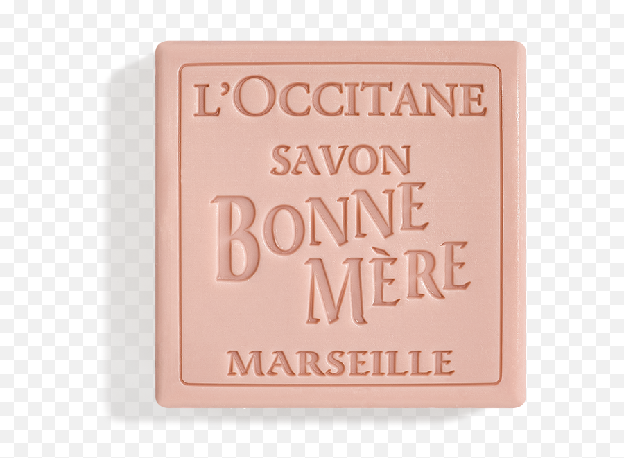 Bonne Mère Rose Soap Traditional French Lu0027occitane - Label Png,French Mustache Png