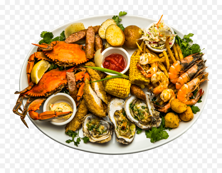 Soul Food Plate Png 72659 - Sea Food,Food Plate Png