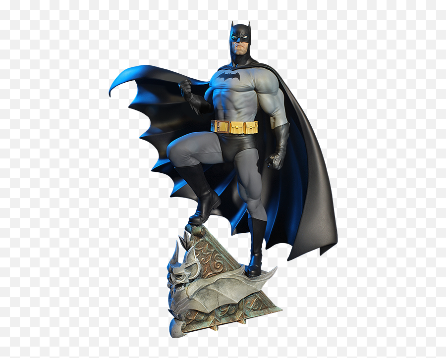 Dc Comics Super Powers Batman Variant Maquette By Tweeterhea - Tweeterhead  Super Powers Collection Batman Png,Batman Comic Png - free transparent png  images 