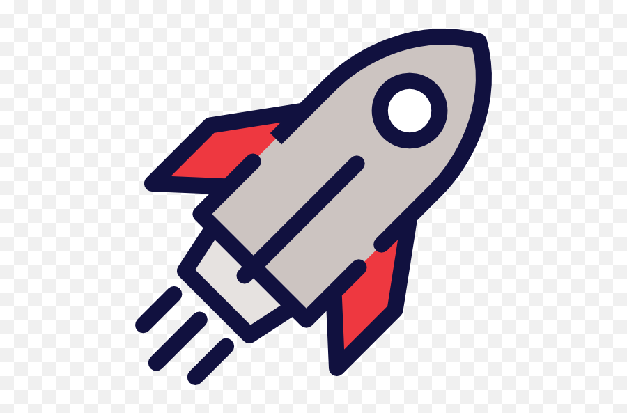 Space Ship Rocket Launch - Transparent Rocket Icon Png,Rocketship Png