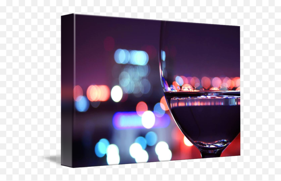 Wine Glass Abstract By - Vino E Stelle Png,Wine Glass Transparent Background