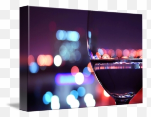 Wine Glass Abstract By - Vino E Stelle png