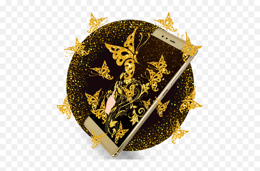Luxury Gold Butterfly Edition For Android - Download Cafe Fictional Character Png,Gold Butterfly Png