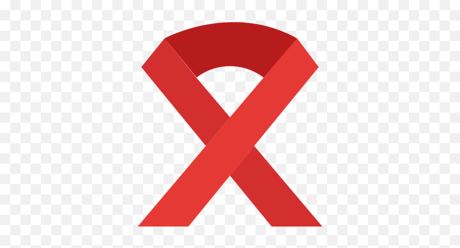 Hiv Ribbon Icon Of Flat Style - Available In Svg Png Eps London Underground,Text Ribbon Png