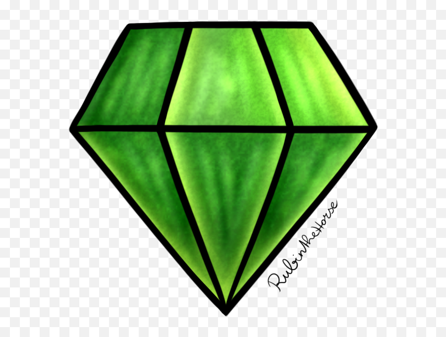 Download Green Chaos Emerald Hd Png - Uokplrs Vertical,Emerald Png