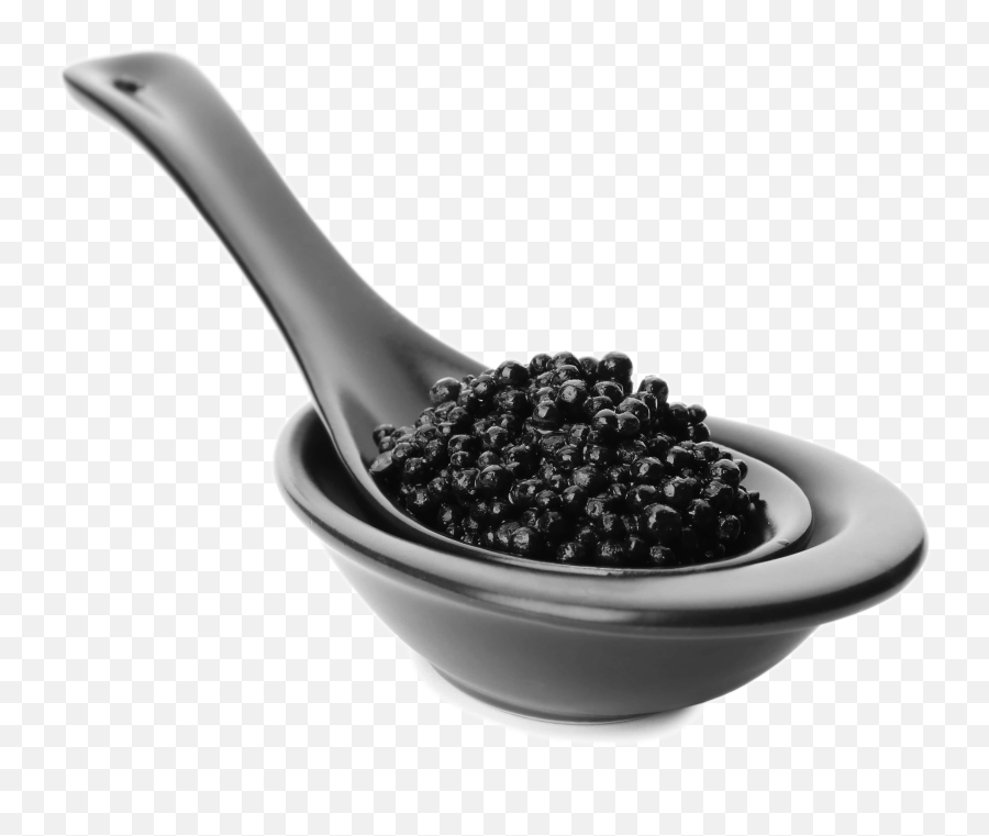 Download Hd Black Caviar - Soup Spoon Png,Caviar Png
