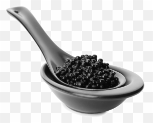 Download Hd Black Caviar - Soup Spoon Png,Caviar Png