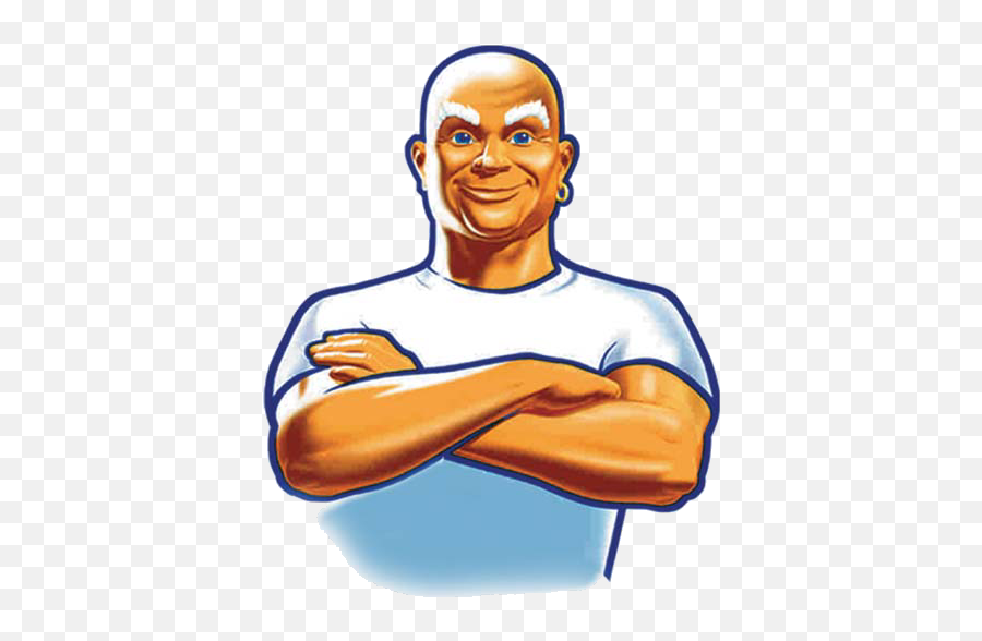 Mr Clean Transparent - Male Bald Cartoon Characters Png,Mr Clean Png