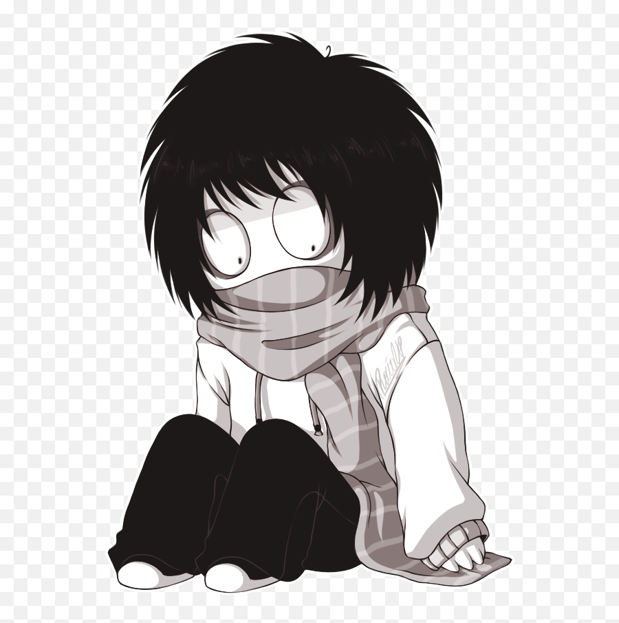 Jeff The Killer Kawaii Png - Chibi Drawing Jeff The Killer,Jeff Kaplan Png