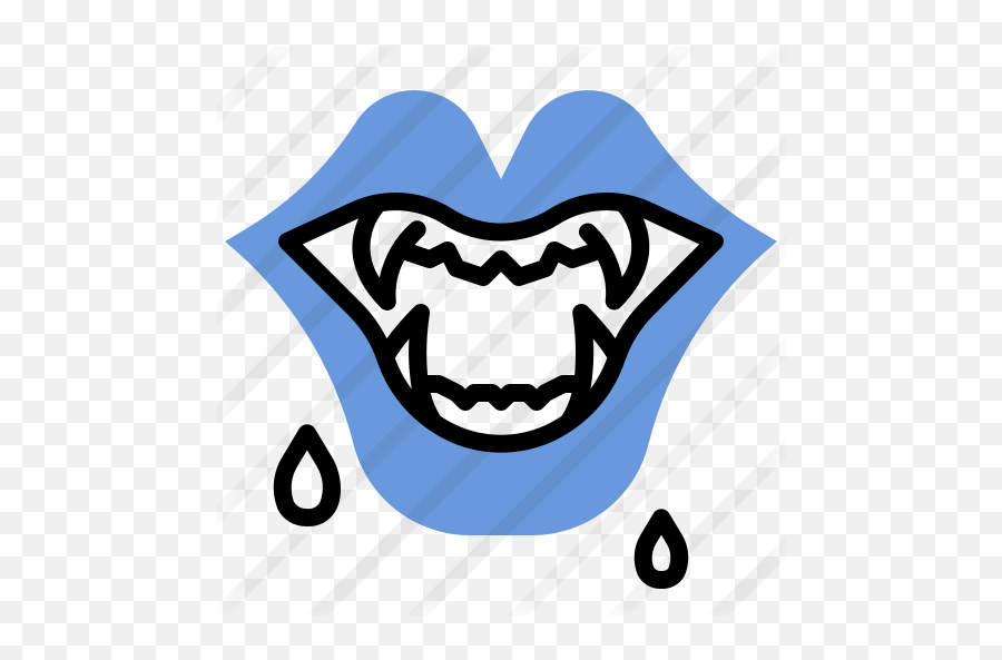 Fangs - Free Halloween Icons Drawing Vampire Teeth Icon Png,Fangs Png