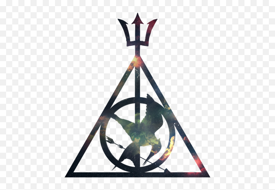 Hp And Hg Shared By Lauraelian - Hunger Games Percy Jackson Harry Potter Png,The Hunger Games Logo