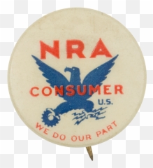 Nra Consumer We Do Our Part - Nra 1933 Transparent Background Png,Nra Logo Png