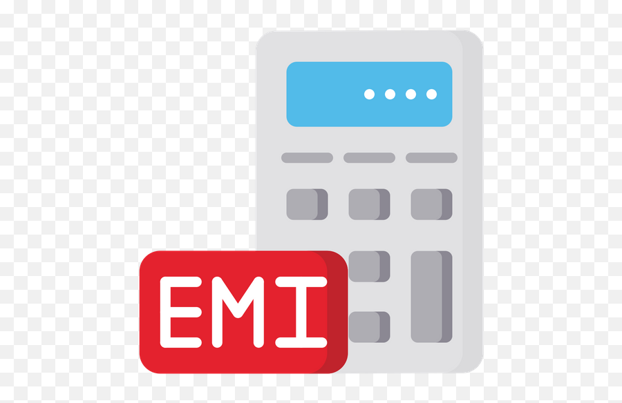 Emi Calculator Icon Of Flat Style - Available In Svg Png Horizontal,Calculator Icon Png