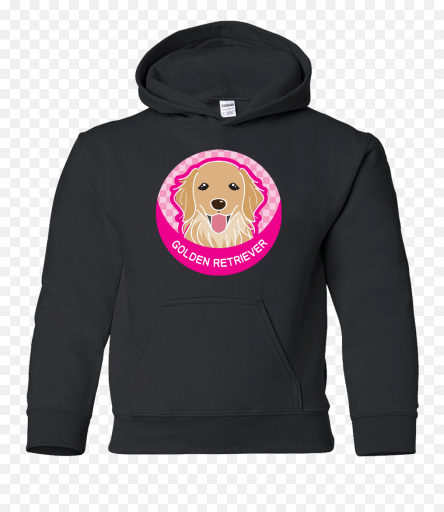 Golden Retriever Round Dog Logo - Bart Simpson Adidas Hoodie Png,Pink Dog Logo